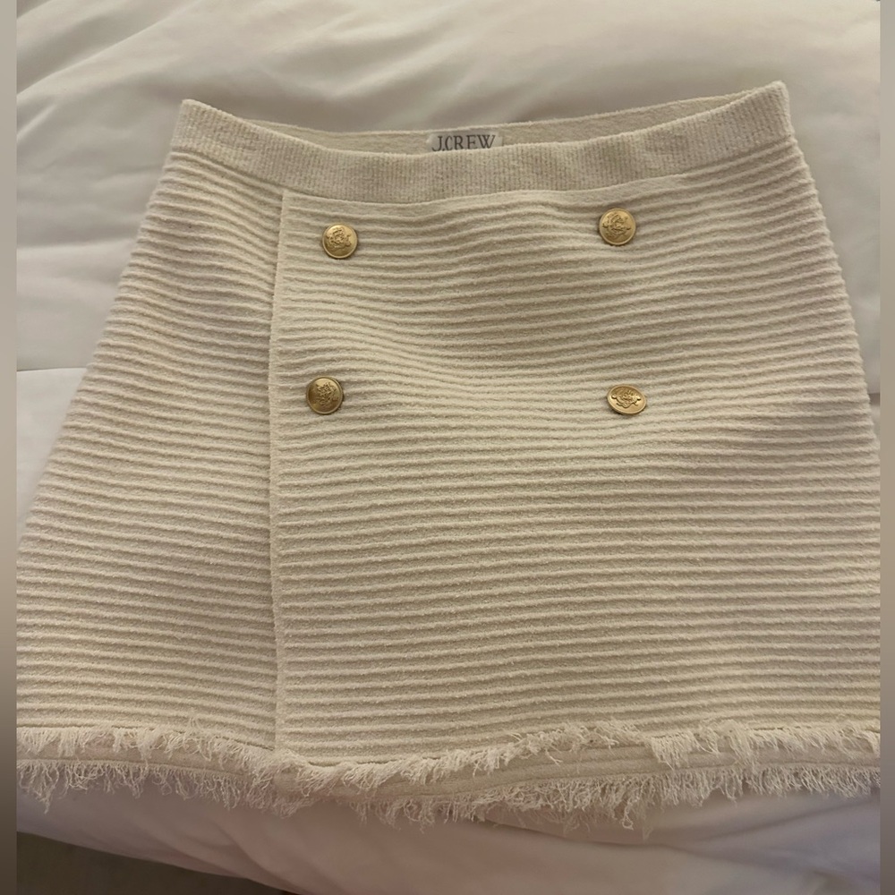 J.Crew boucle skirt
